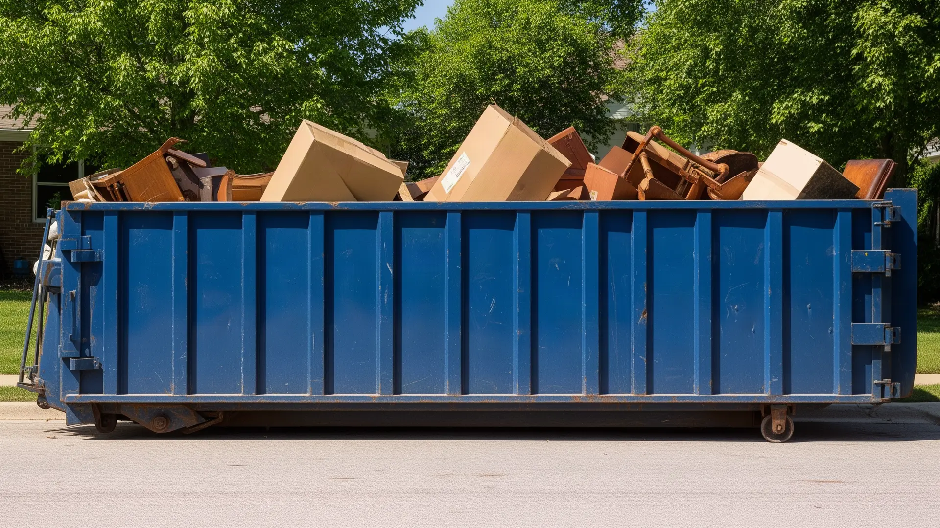Roll-off dumpster from B & G Dumpsters LLC in Fremont, CA